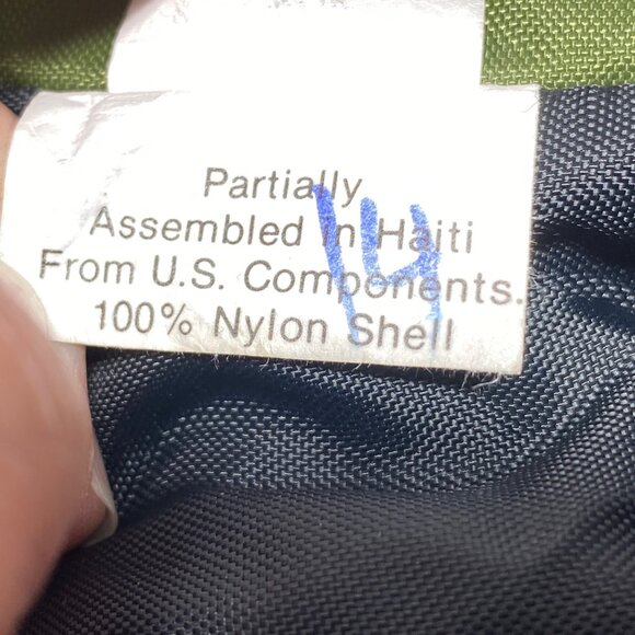 Stearns Buoyant Nylon Flotation Jacket L 44-46 Green Duck Hunting Fishing - Picture 4 of 13